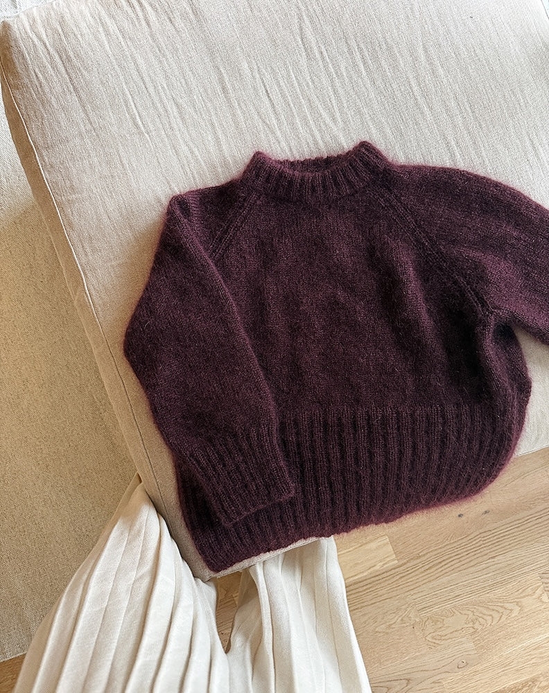 Novemberknits Eun Sweater Mohair mit Tynn Silk Mohair von Sandnes Garn 5