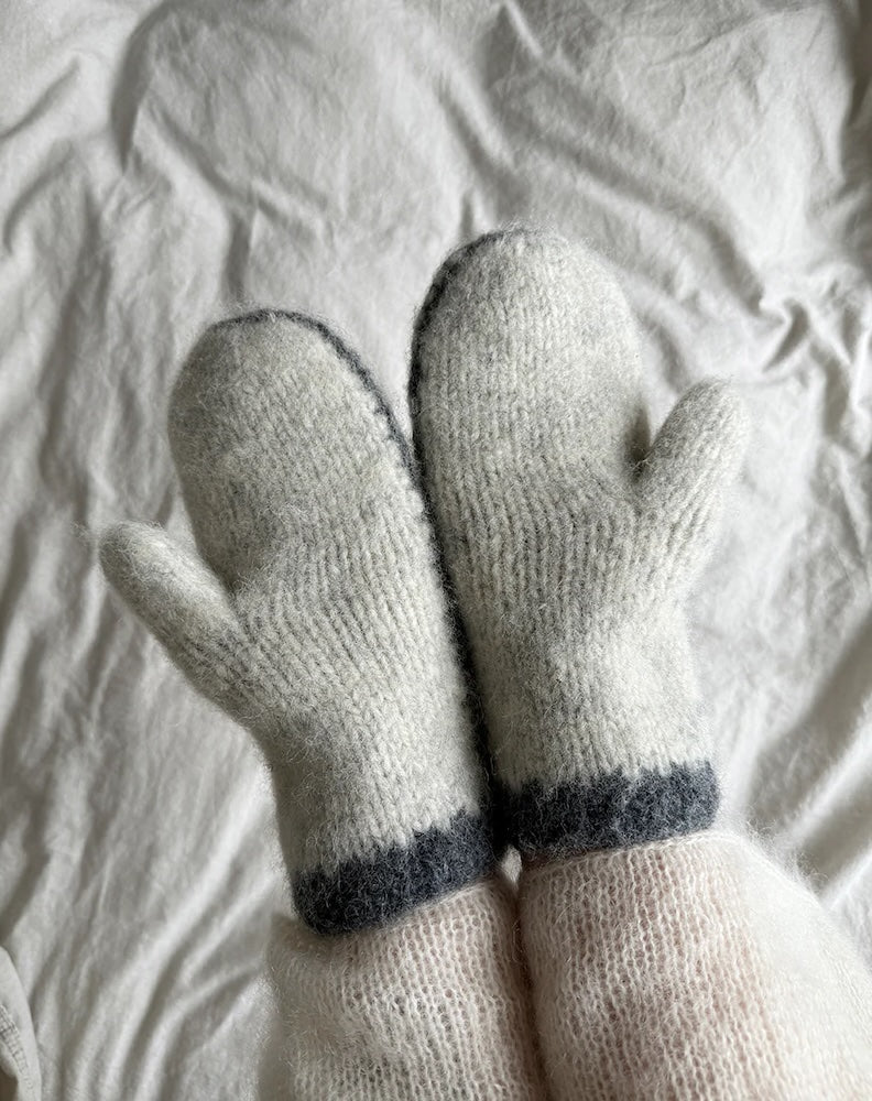 Novemberknits Io Mittens mit Fritidsgarn von Sandnes Garn 4
