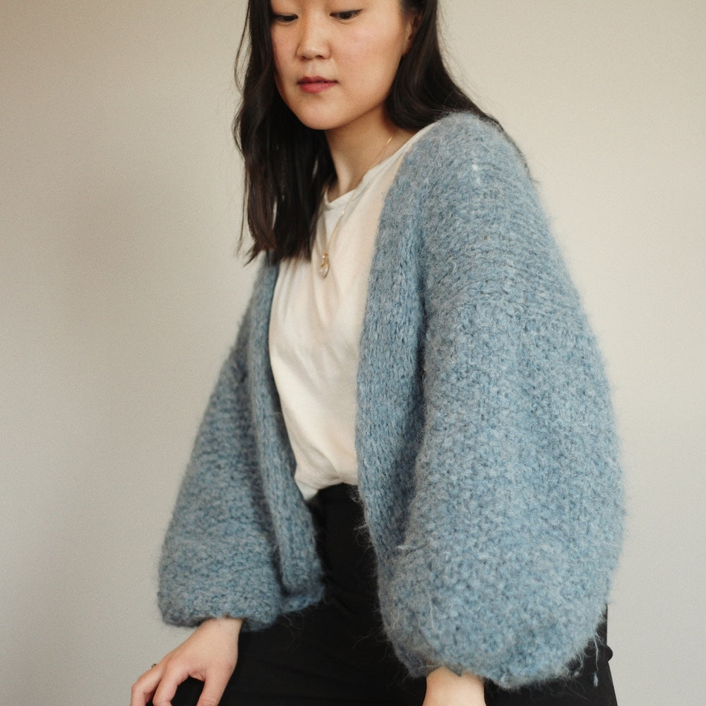 Kobe Cardigan von Novemberknits mit Borstet Alpakka von Sandnes Garn 1