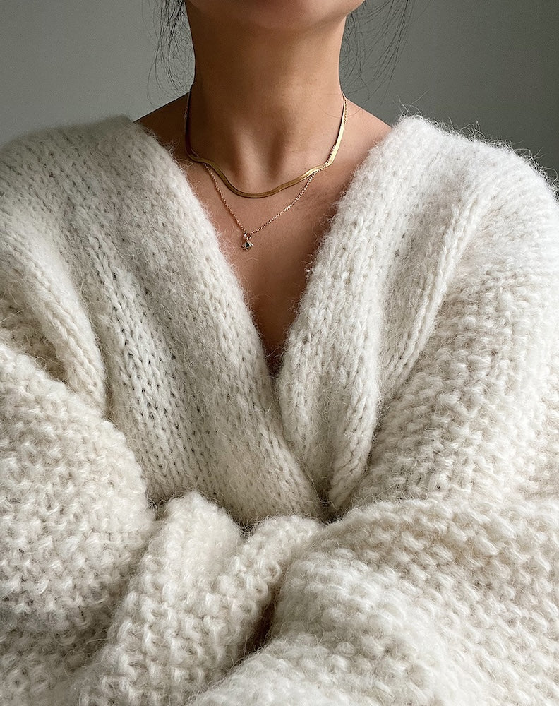 Kobe Cardigan von Novemberknits mit Borstet Alpakka von Sandnes Garn 6