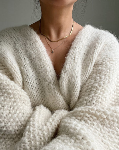 Kobe Cardigan von Novemberknits mit Borstet Alpakka von Sandnes Garn 6