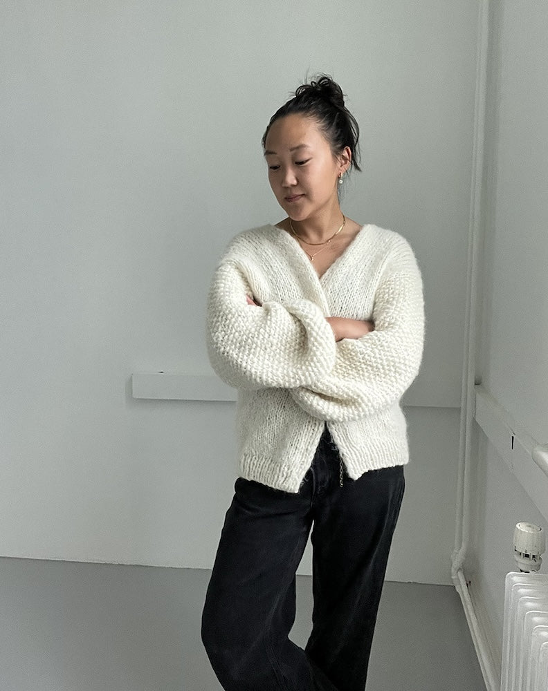 Kobe Cardigan von Novemberknits mit Borstet Alpakka von Sandnes Garn 7