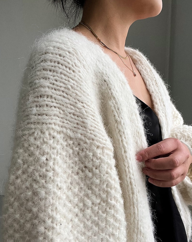 Kobe Cardigan von Novemberknits mit Borstet Alpakka von Sandnes Garn 8