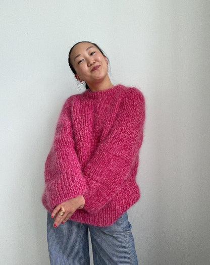 Lola Sweater | kuschelig und oversize aus Kos und Ballerina Chunky Mohair