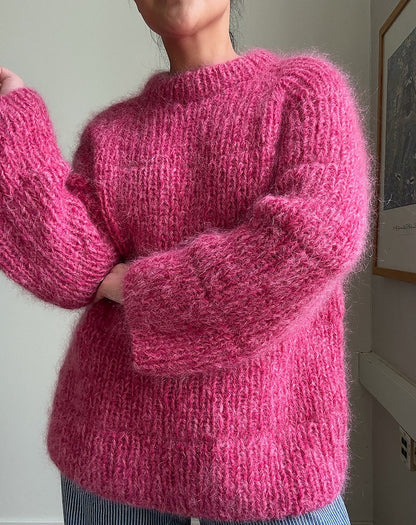 Lola Sweater | kuschelig und oversize aus Kos und Ballerina Chunky Mohair