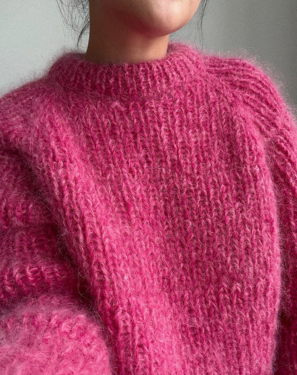 Lola Sweater | kuschelig und oversize aus Kos und Ballerina Chunky Mohair
