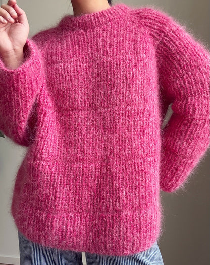 Lola Sweater | kuschelig und oversize aus Kos und Ballerina Chunky Mohair