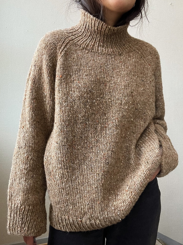 Novemberknits Rue Sweater mit Fritidsgarn von Sandnes Garn 4