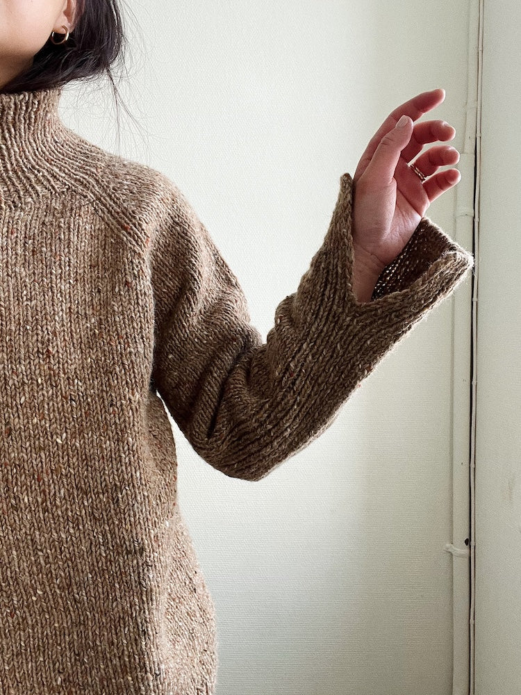 Novemberknits Rue Sweater mit Fritidsgarn von Sandnes Garn 5