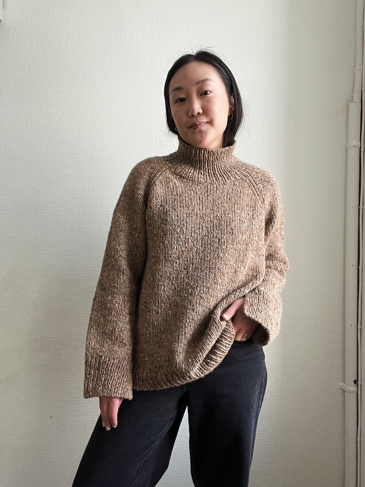 Novemberknits Rue Sweater mit Fritidsgarn von Sandnes Garn 6