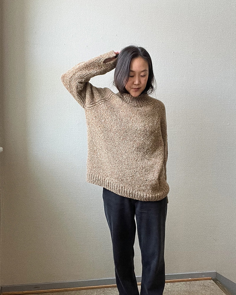 Novemberknits Rue Sweater mit Fritidsgarn von Sandnes Garn 7
