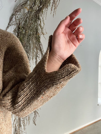 Novemberknits Rue Sweater mit Fritidsgarn von Sandnes Garn 8