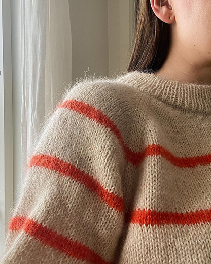 Novemberknits Sunde Sweater mit Sunday und Tynn Silk Mohair von Sandnes Garn 2
