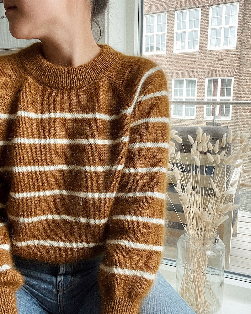 Novemberknits Sunde Sweater mit Sunday und Tynn Silk Mohair von Sandnes Garn 4