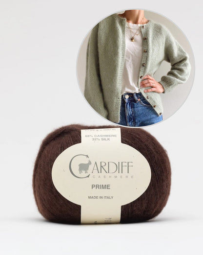 Novice Cardigan - Cashmere Edition | extrem weich aus Prime von Cardiff Cashmere