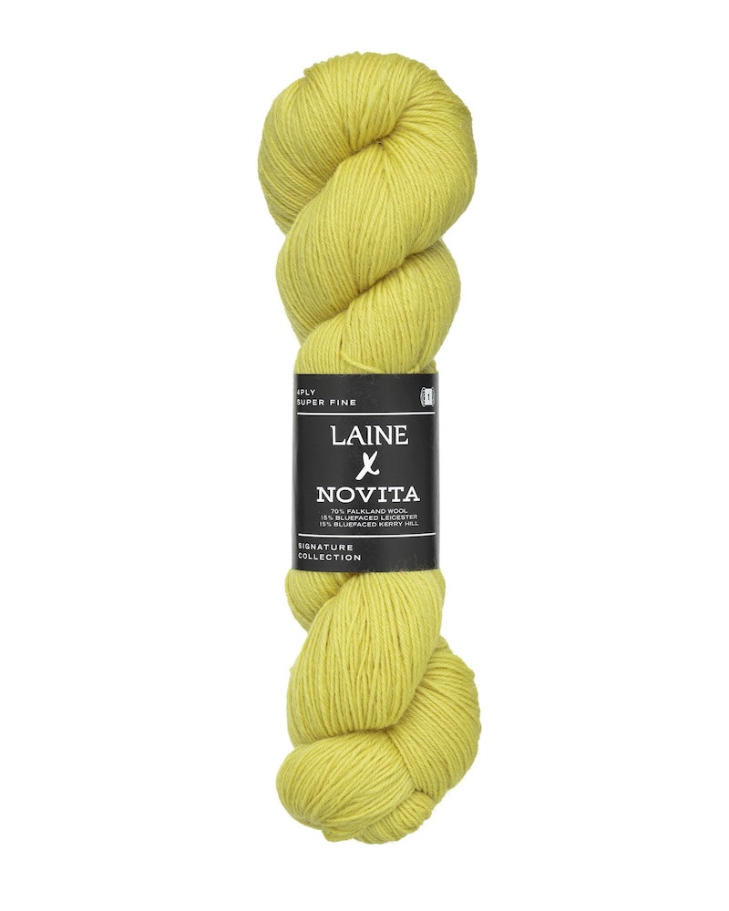 Laine x Novita Laine 4-fädig Farbe amalfi lemon