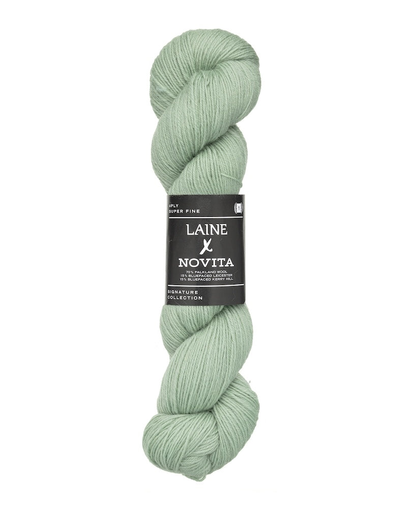 Laine x Novita Laine 4-fädig Farbe frosted mint