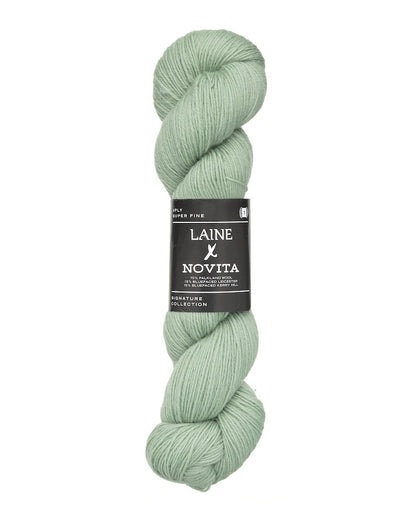 Laine x Novita Laine 4-fädig Farbe frosted mint