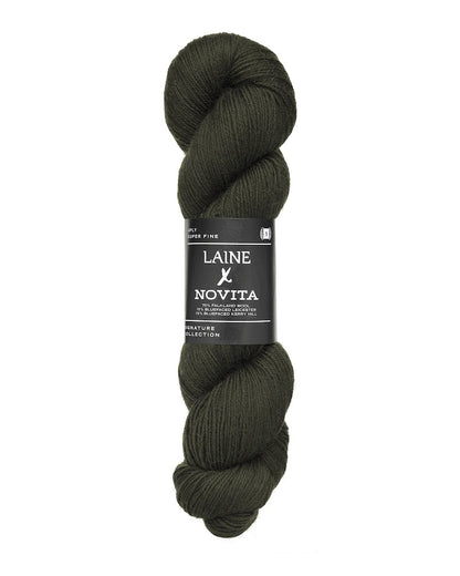 Laine x Novita Laine 4-fädig Farbe pine forest