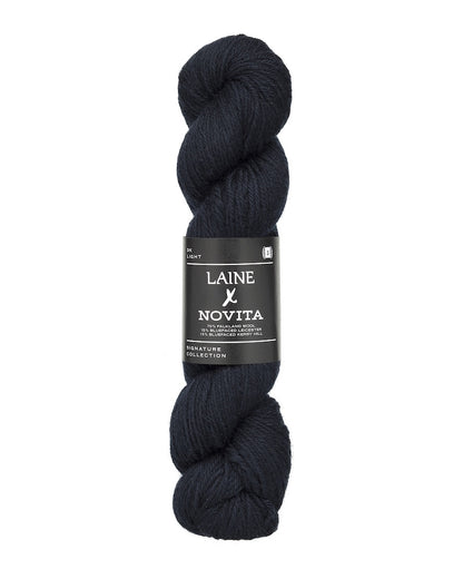 Laine x Novita Laine 4-fädig Farbe silent storm