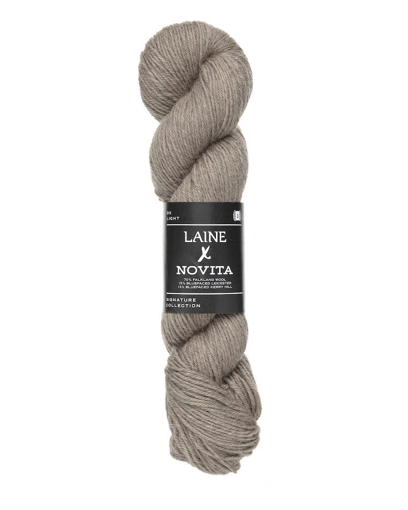 Laine x Novita Laine 4-fädig Farbe weathered driftwood