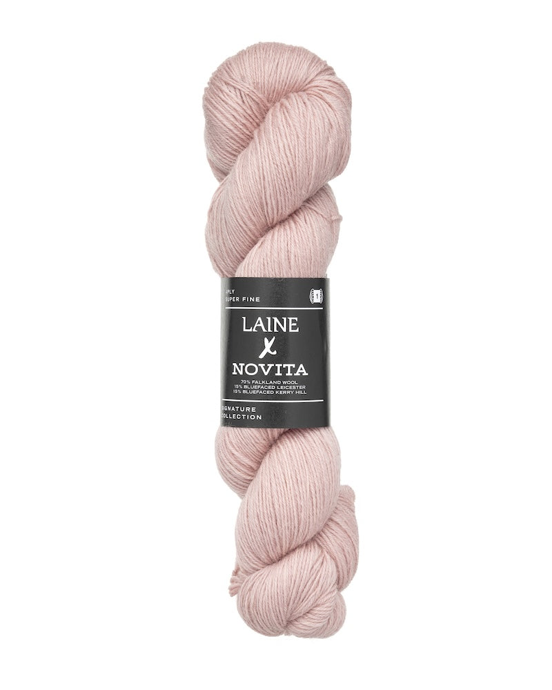 Laine x Novita Laine 4-fädig Farbe whispering petal