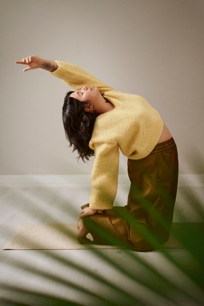 Solju Sweater | oversize Kuschelpullover aus Hehku und Wonder Wool 4-ply von Novita