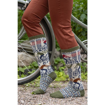 Wollsocken Bookazine | 9 traumschöne Anleitungen mit sportlichen Motiven