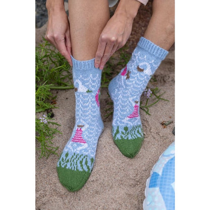 Wollsocken Bookazine | 9 traumschöne Anleitungen mit sportlichen Motiven