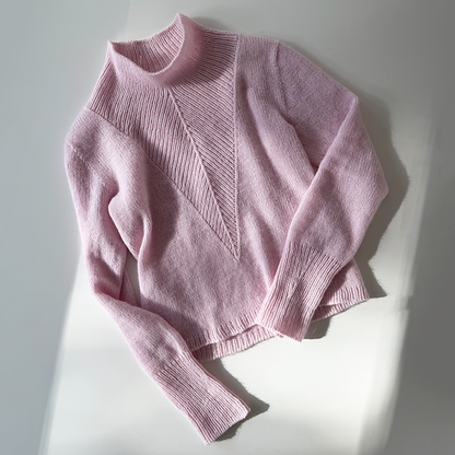 Arrow-pusero | erittäin imarteleva ja pehmeä, valmistettu Pascualin Cashmere 6/28 -langasta