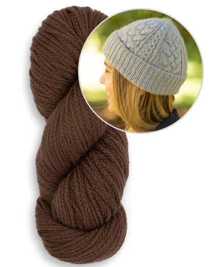 Ode cepure | smalks pīnes raksts no Woolfolk Far