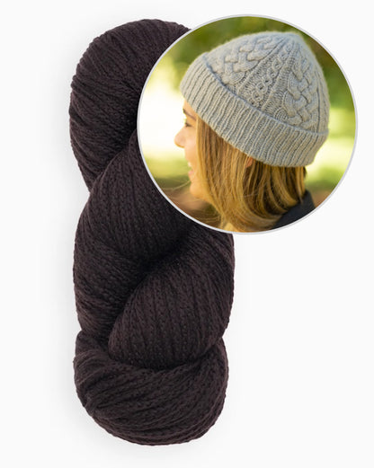 Ode cepure | smalks pīnes raksts no Woolfolk Far