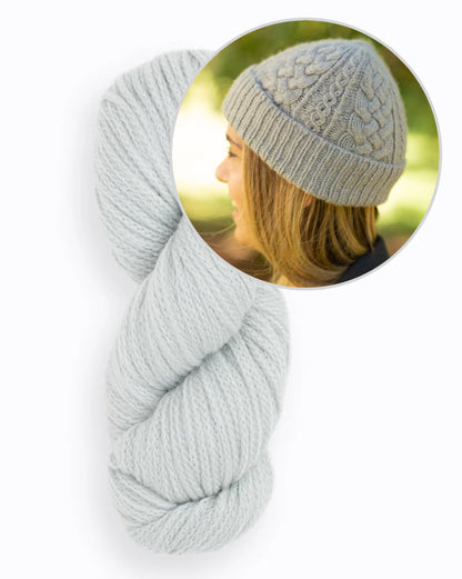 Ode cepure | smalks pīnes raksts no Woolfolk Far