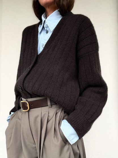 Pinstripe Cardigan | klssisch schöne Jacke aus Sayama von Pascuali