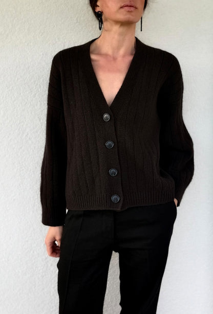 Pinstripe Cardigan | klssisch schöne Jacke aus Sayama von Pascuali