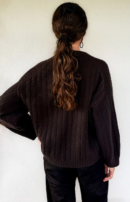 Pinstripe Cardigan | klssisch schöne Jacke aus Sayama von Pascuali