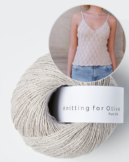 Olive Top von Knitting for Olive mit Pzre Silk von Knitting for Olive 22