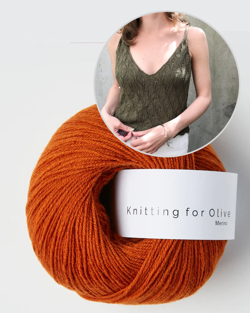Olive Top von Knitting for Olive mit Merino von Knitting for Olive 21