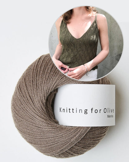 Olive Top von Knitting for Olive mit Merino von Knitting for Olive 16