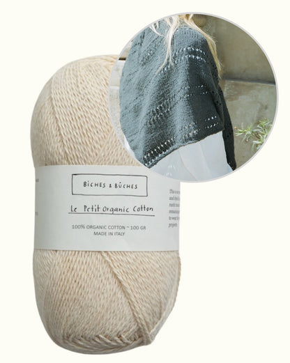 Olivia Shawl | Basic Sommertuch aus Le Petit Organic Cotton von Biches & Bûches