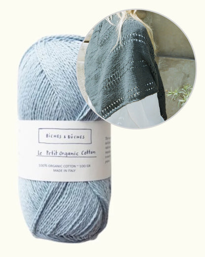 Olivia Shawl | Basic Sommertuch aus Le Petit Organic Cotton von Biches & Bûches