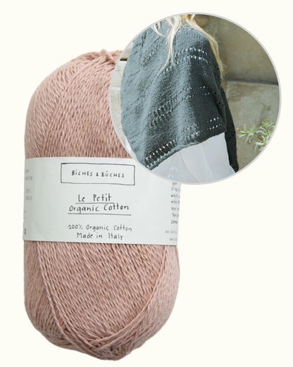 Olivia Shawl | Basic Sommertuch aus Le Petit Organic Cotton von Biches & Bûches