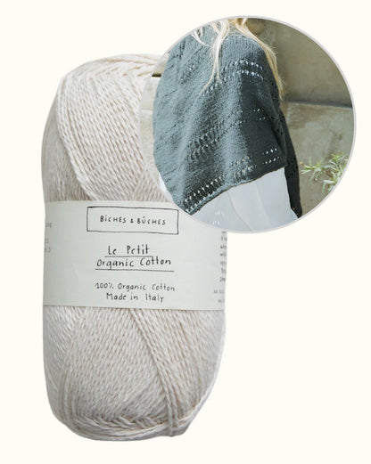 Olivia Shawl | Basic Sommertuch aus Le Petit Organic Cotton von Biches & Bûches