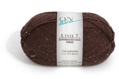 Supersocke Tweed 6-fach