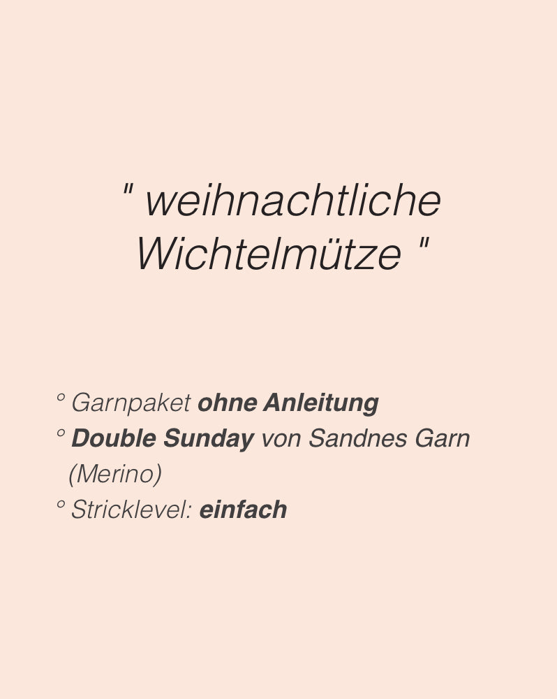 PetiteKnit Oslo Mütze Christmas Edition 2