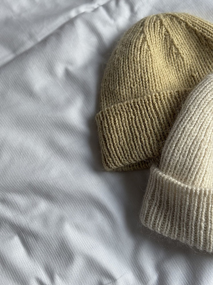 Other Loops Swirl Loop Beanie mit Heavy Merino und Soft Silk Mohair von Knitting for Olive 4