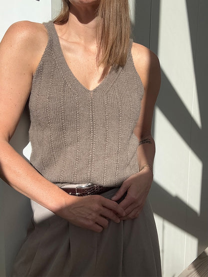 Flow Loop Top | zarte Streifen aus Classic Cashmere von Cardiff