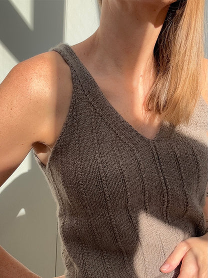 Flow Loop Top | zarte Streifen aus Classic Cashmere von Cardiff