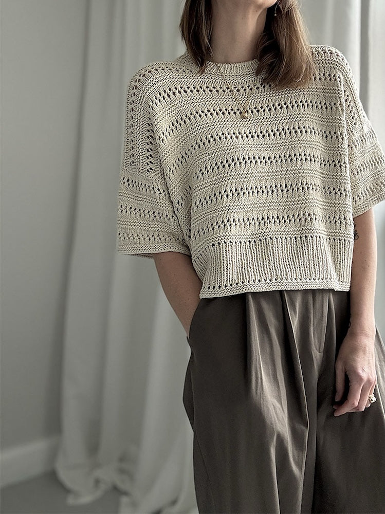 Lacey Loop Tee von Other Loops mit Pure Silk von Knitting for Olive 3