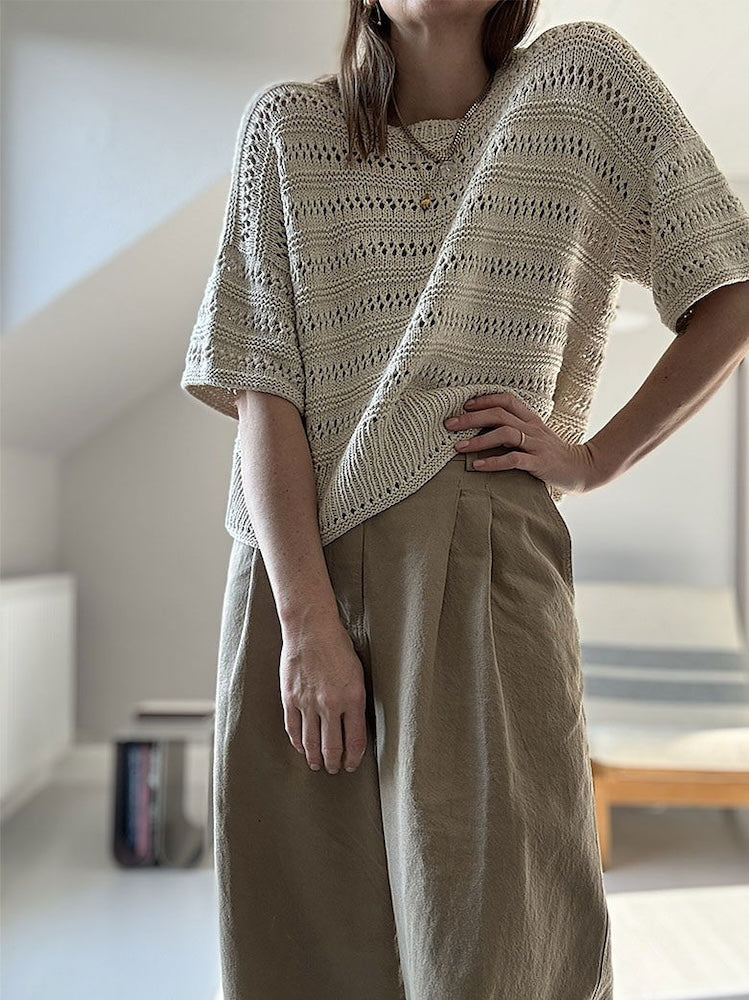 Lacey Loop Tee von Other Loops mit Pure Silk von Knitting for Olive 4